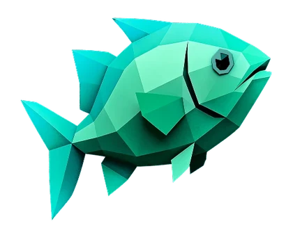 Grön fisk – Big Catch i Fishing Time